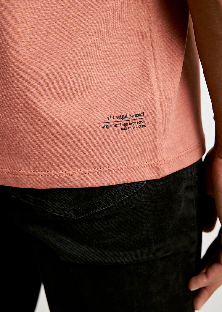 Wijld Alex Caravan Herren T-Shirt aus Holz Copper Red