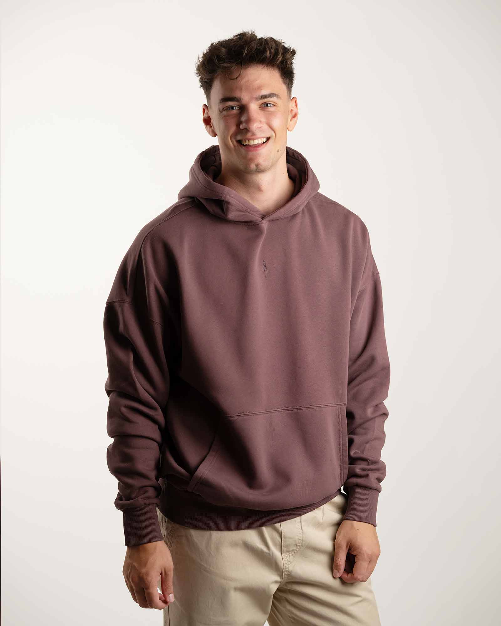 NIKIN TreeHoodie Oversized Hoodie Cocoa Bio-Baumwolle