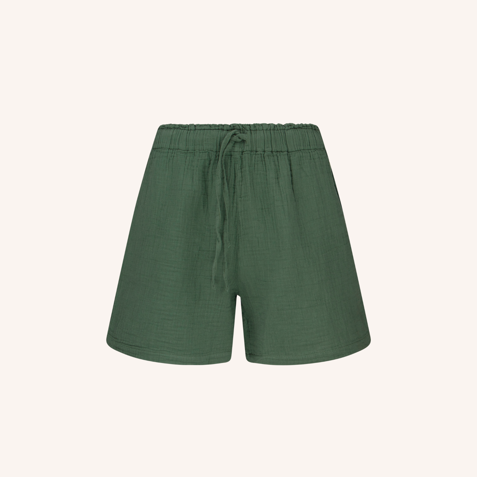 Nordlicht Leja Musselin Shorts Damen Grün locker