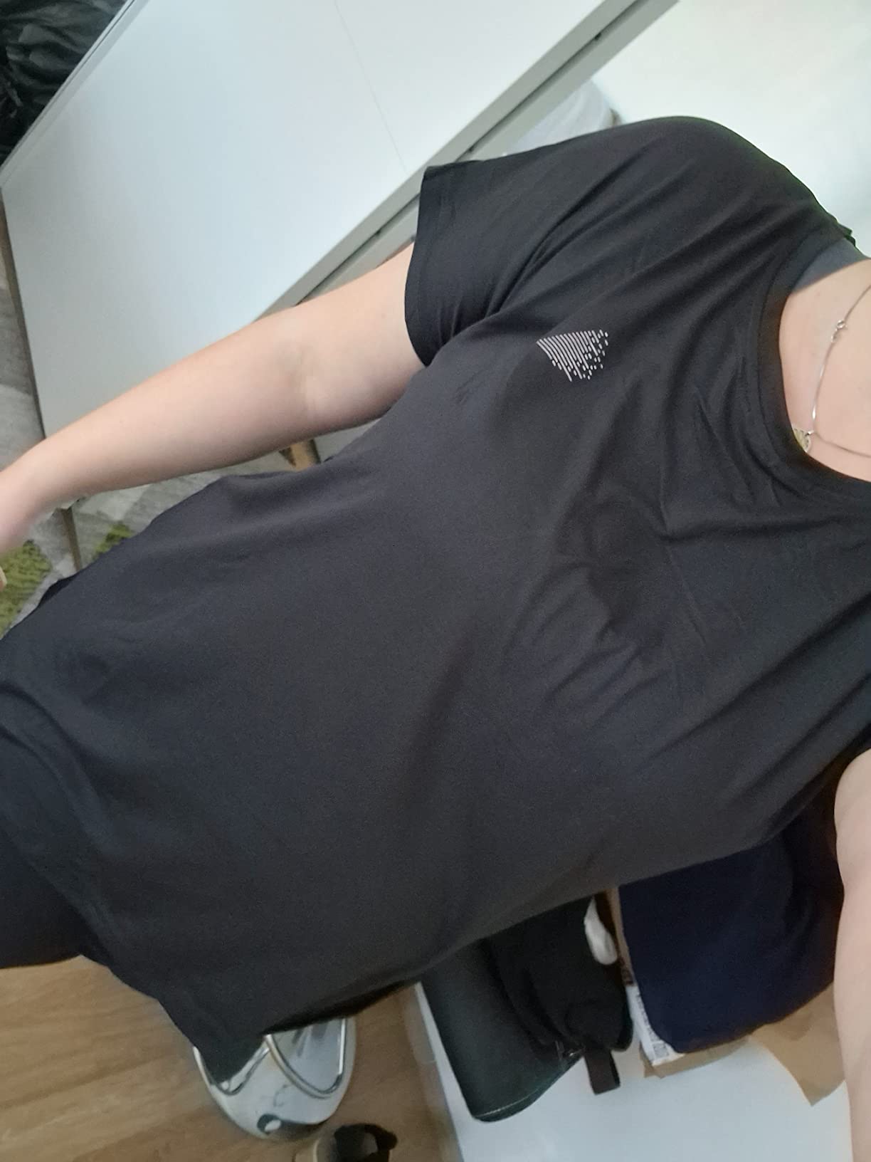 ZIZZI Activewear Sportshirt T-Shirt Kurzarm 46-48 locker