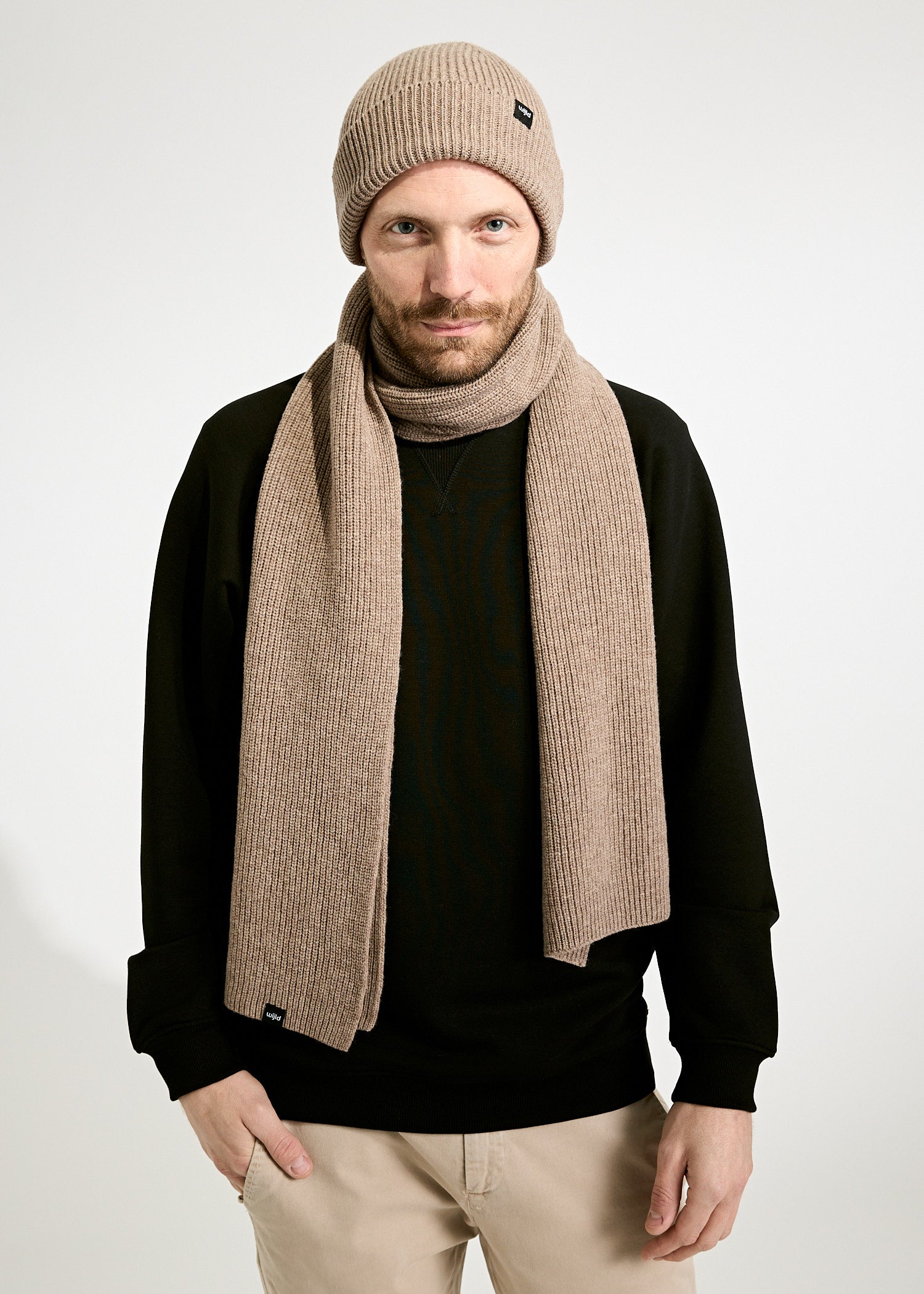 Wijld Kim Sabbioso Beanie Mütze Recyclingwolle