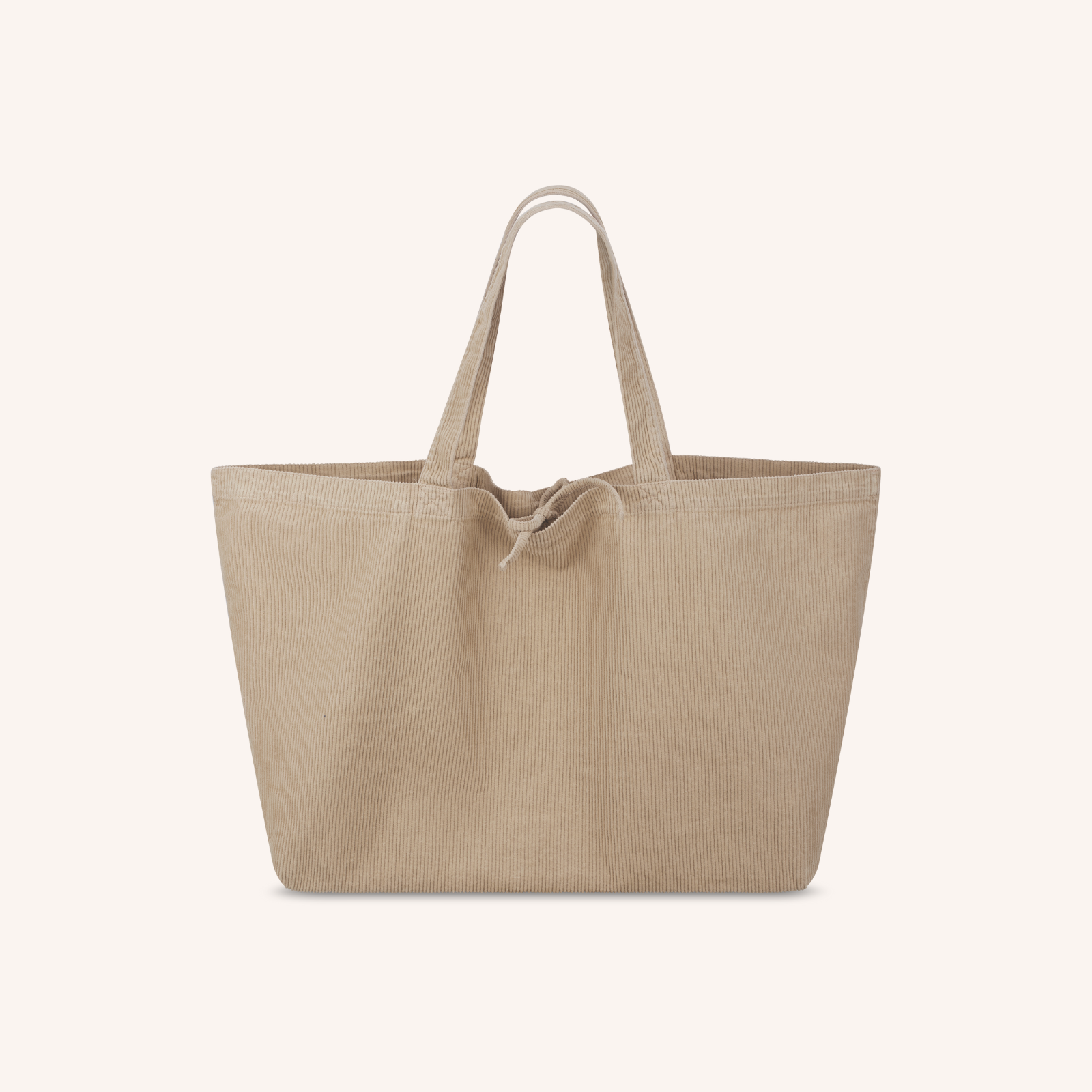 NORDLICHT Mari Cordtasche Natur Shopper Bio-Baumwolle