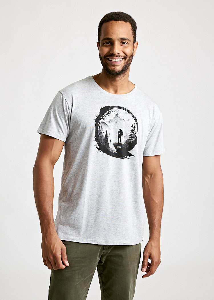 Wijld Alex WoodShirt Traveler Herren T-Shirt Print Holz