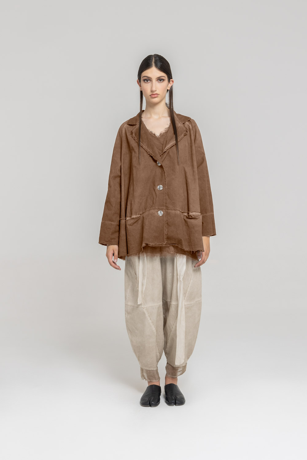 Sanctamuerte Capispalla Blazer Over Bull Baumwolle