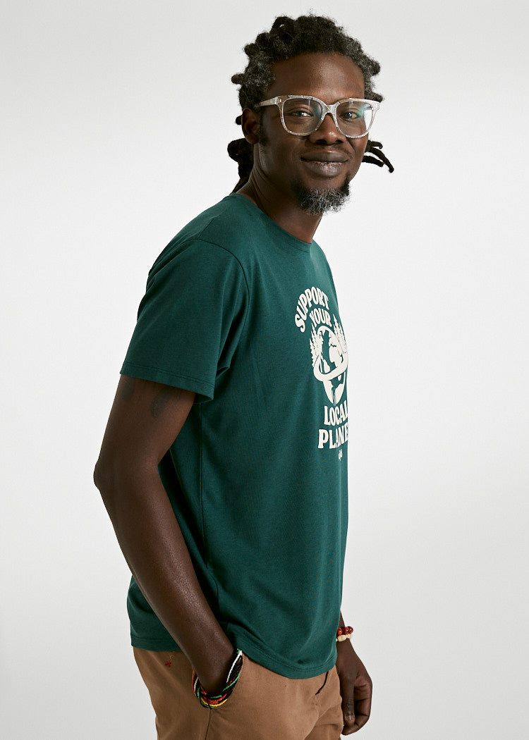 Wijld WoodShirt Alex Local Planet Herren T-Shirt Print