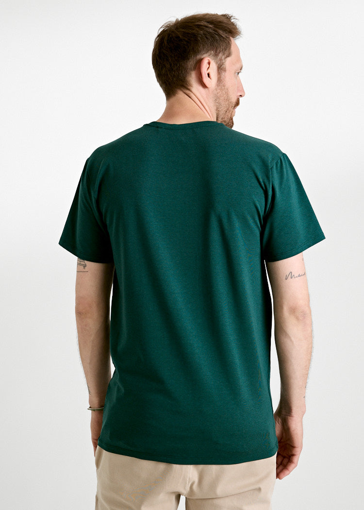 Wijld Timo Herren Woodshirt Sea Moss Lyocell-Bio-Baumwolle