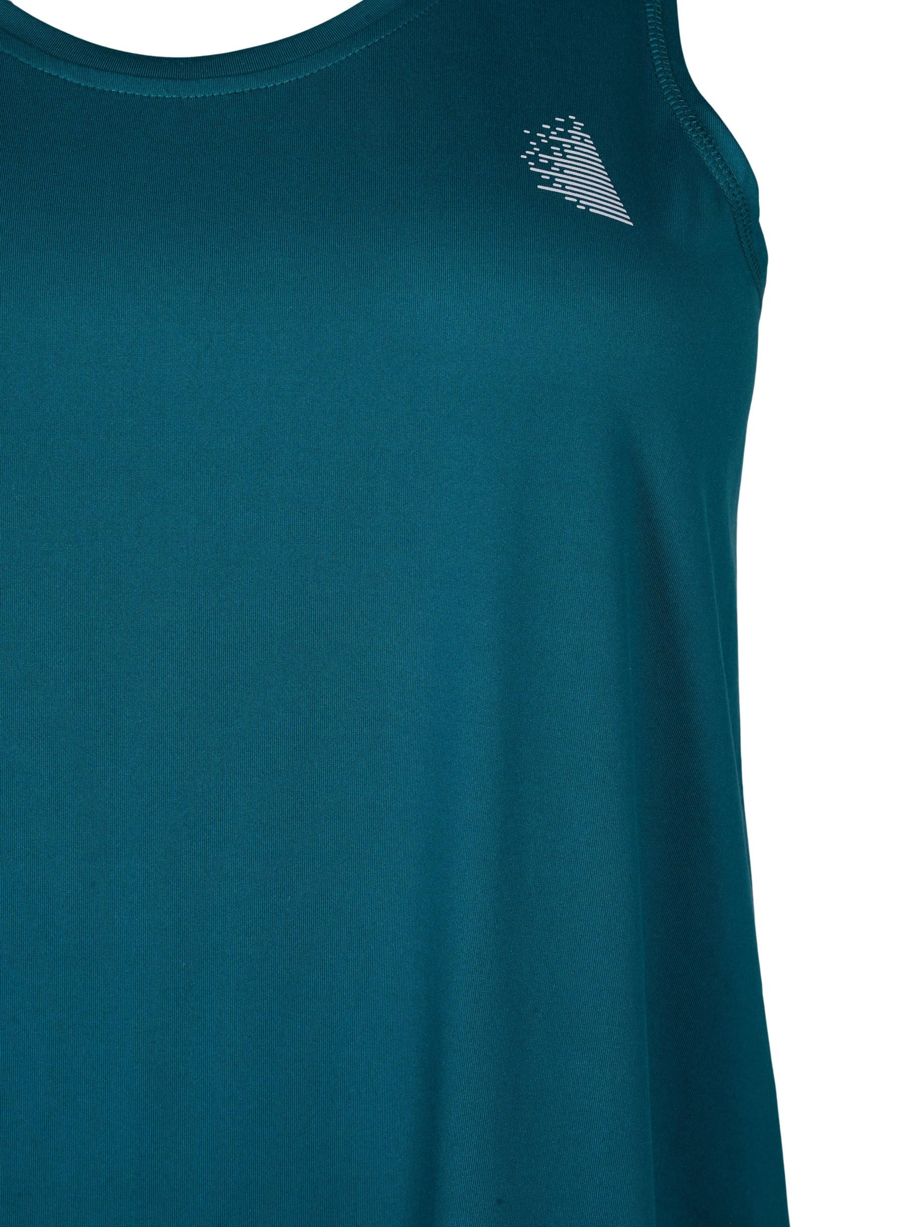 Zizzi Active Trainingsoberteil Damen Rundhals Stretch