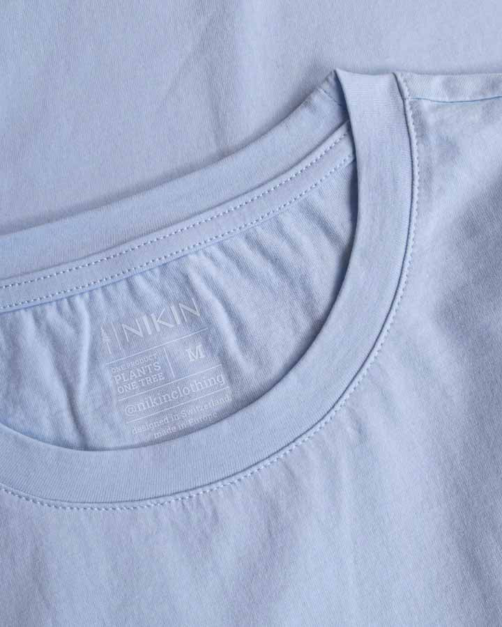 NIKIN TreeShirt Pocket Mono Relaxed T-Shirt Arctic Sky Damen
