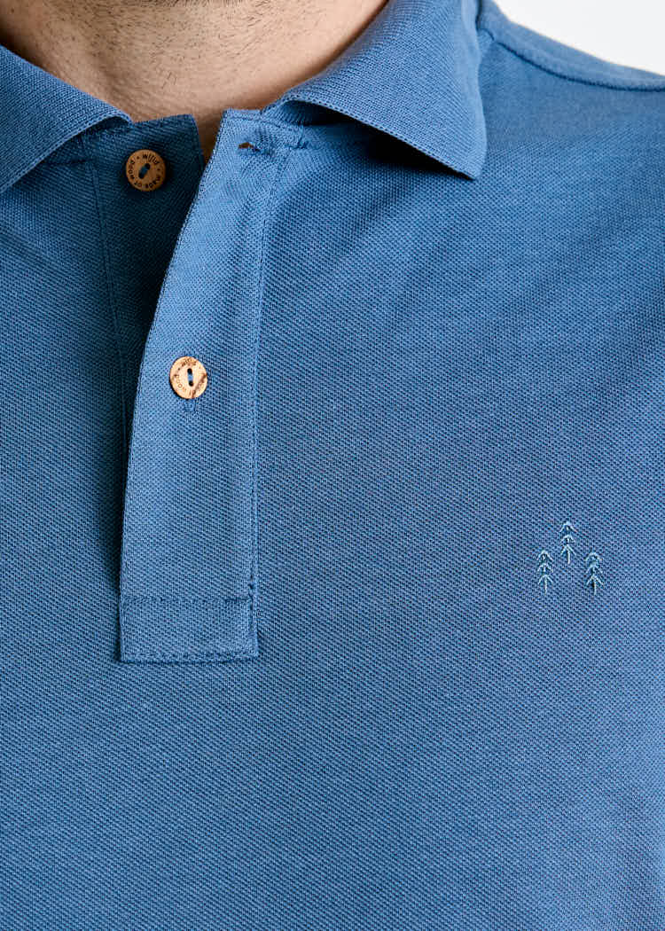 Wijld Paul Polo-Shirt Bijout Blue Slim Regular