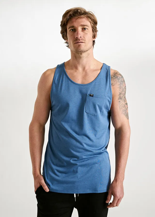 Wijld Tank Top Michel Herren Top Bijout Blue Tasche