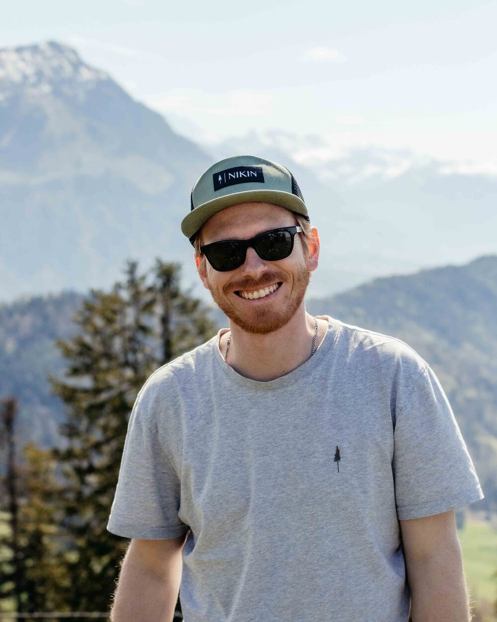 NIKIN TreeCap 7Panel Trucker Cap Pickle One Size Netz