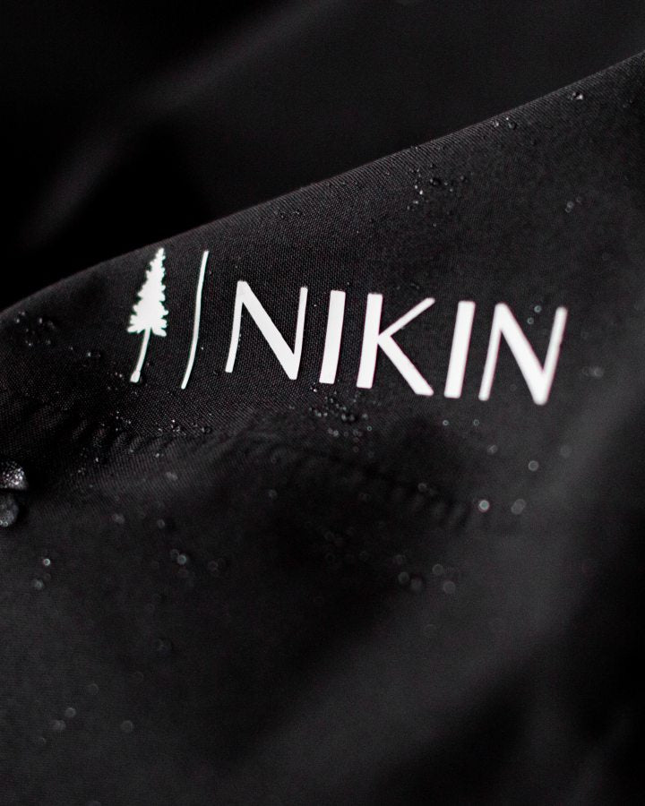 NIKIN TreeJacket Rain Herren Regenjacke Schwarz wasserdicht