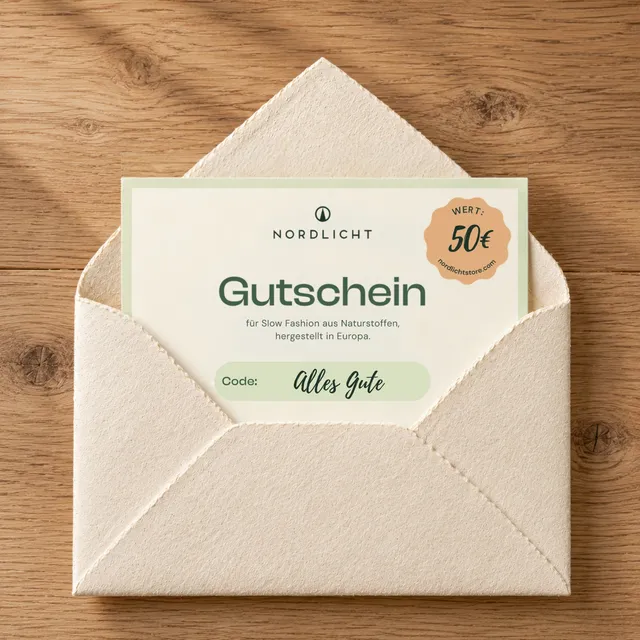 NORDLICHT Accessoires Gutschein Geschenkgutschein PDF 50 €