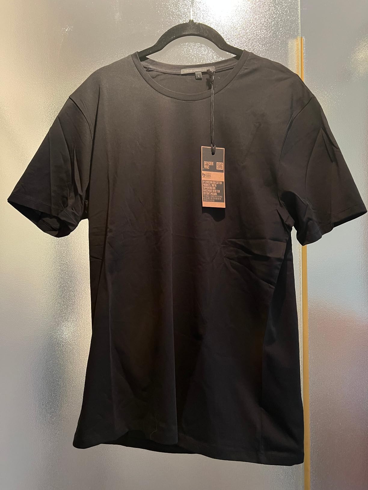 Drykorn Drynamic T-Shirt Slim Fit Schwarz S Herren