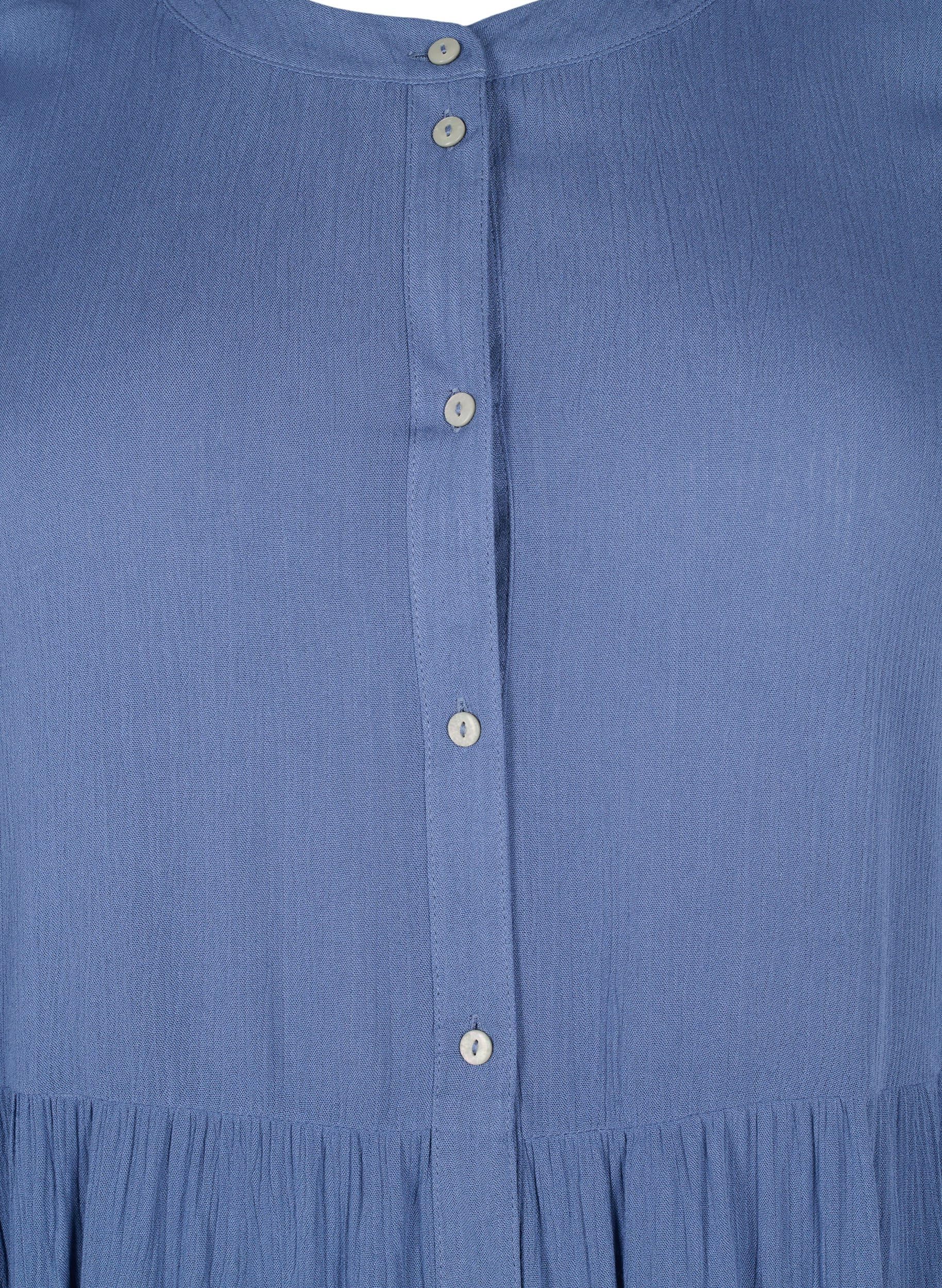 Zizzi A-Linie Kleid Damen Ecovero Viskose Gr.42-60