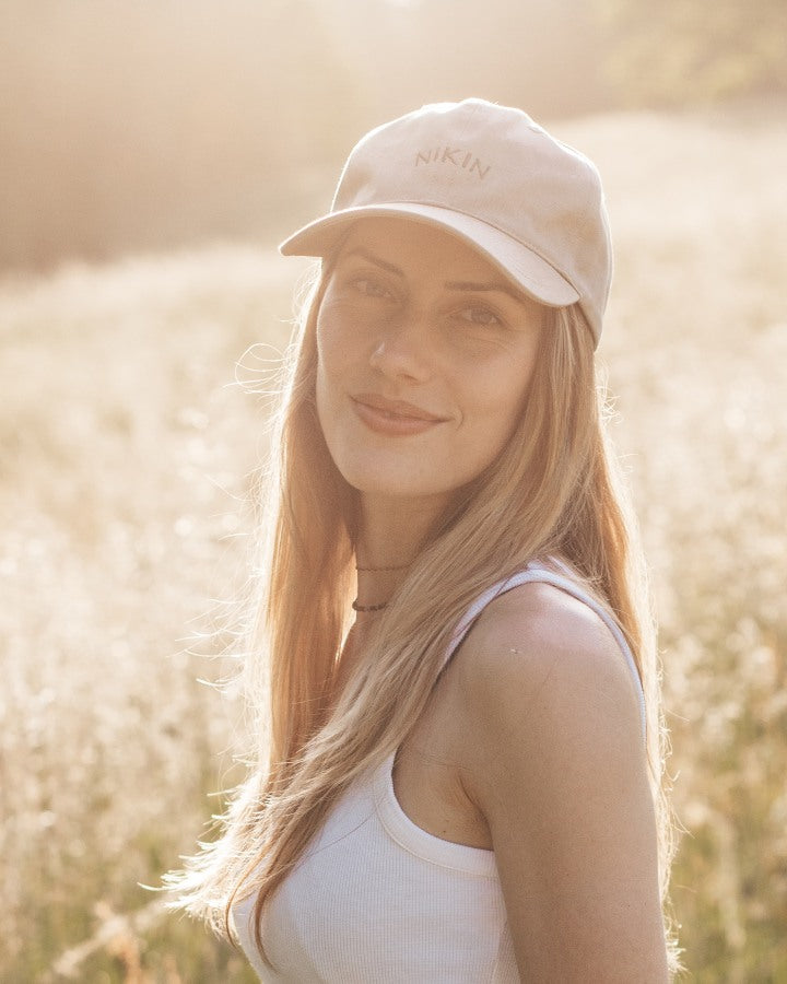 NIKIN TreeCap Dad Cap Light Taupe Bio-Baumwolle