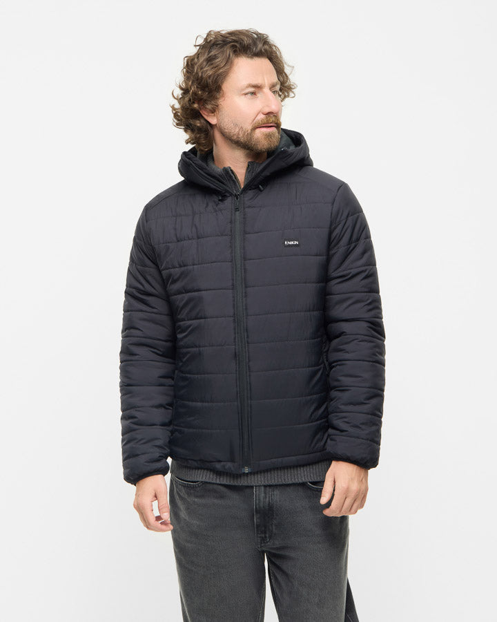 NIKIN TreeJacket Insulated Jacke Schwarz Recycelt Herren