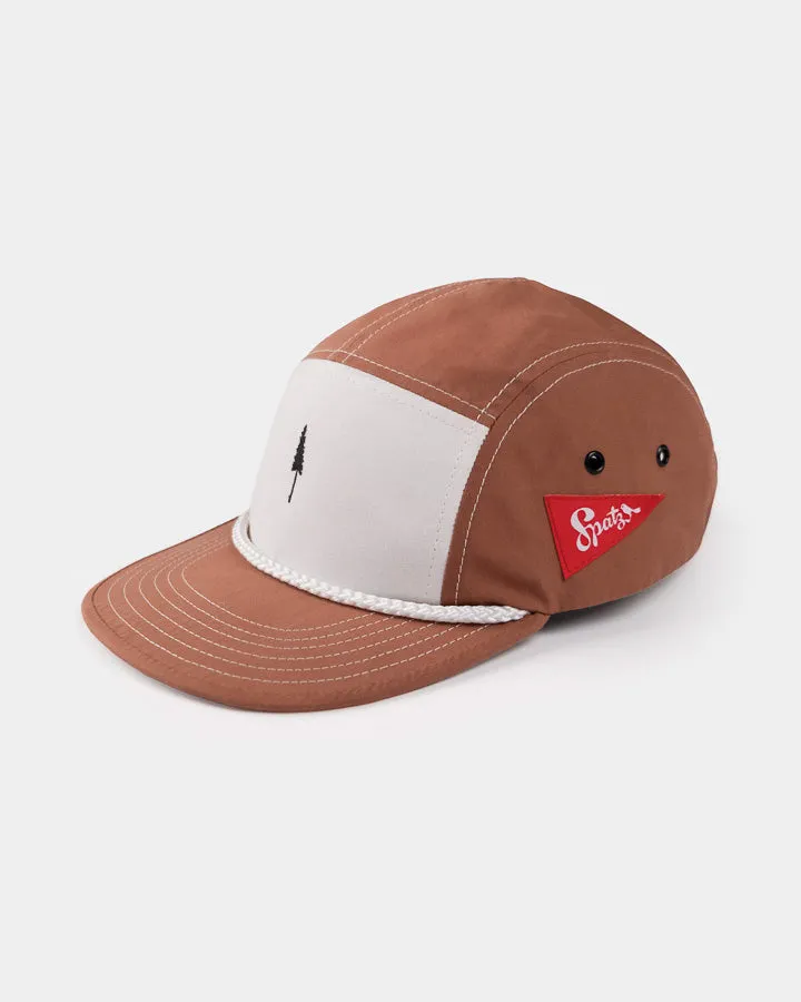 NIKIN TreeCap 5 Panel Cap Rehbraun Zeltstoff Baumwolle