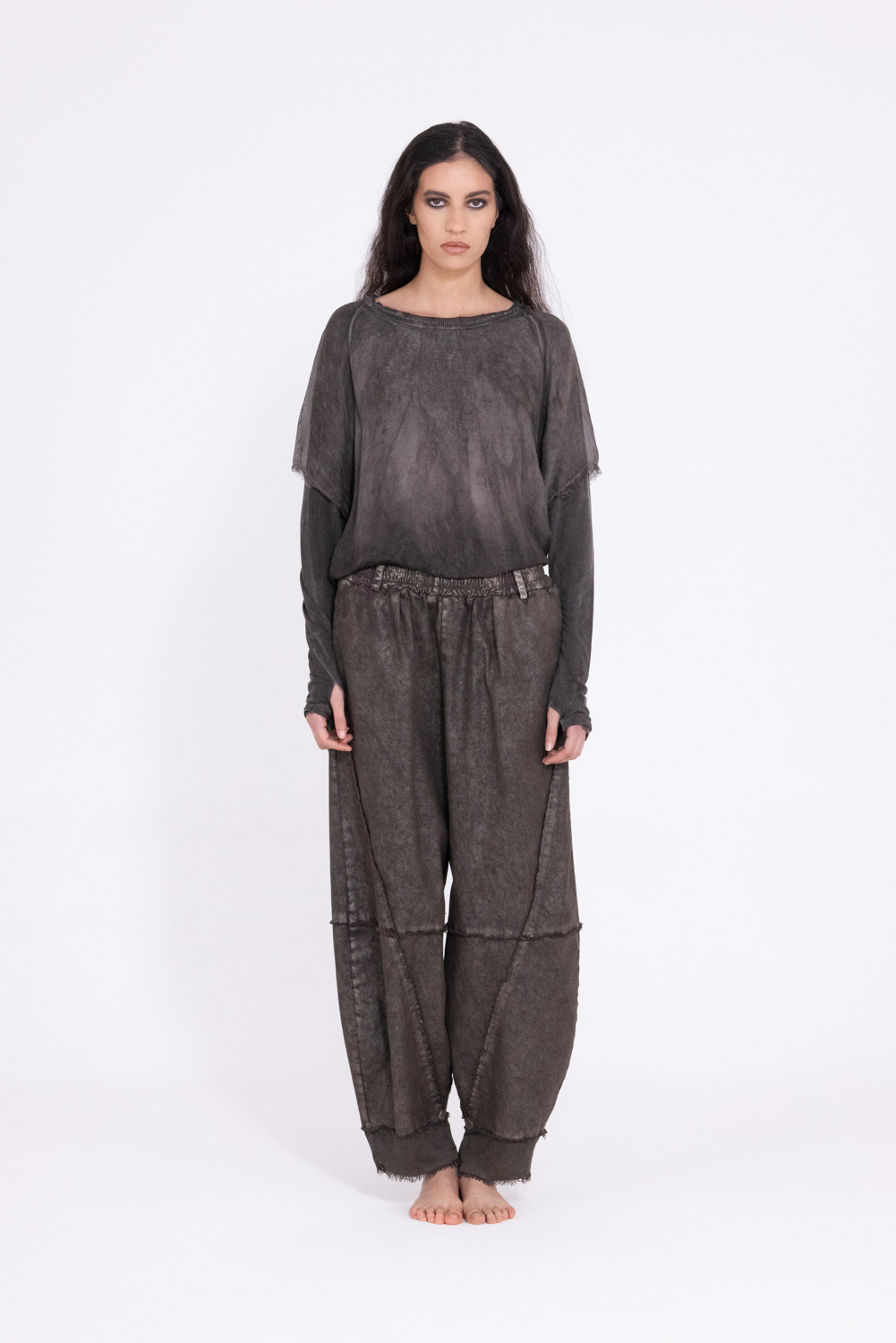 Sanctamuerte Pantaloni Pantalone Cargo Hose Baumwolle
