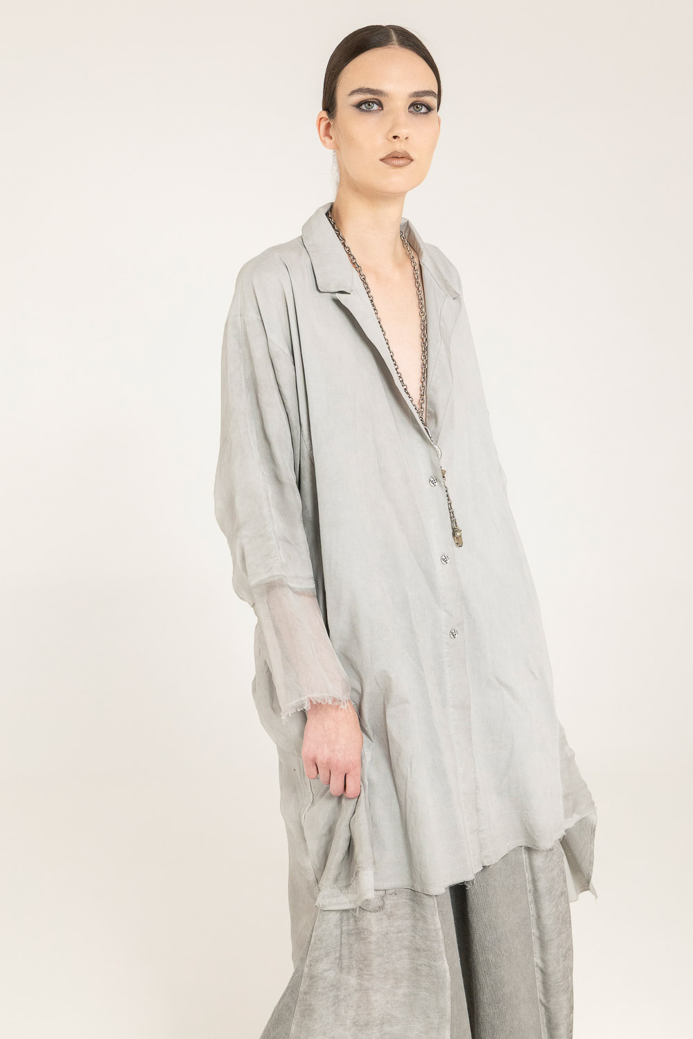 Sanctamuerte Capispalla Kimono Spolverino Viskose