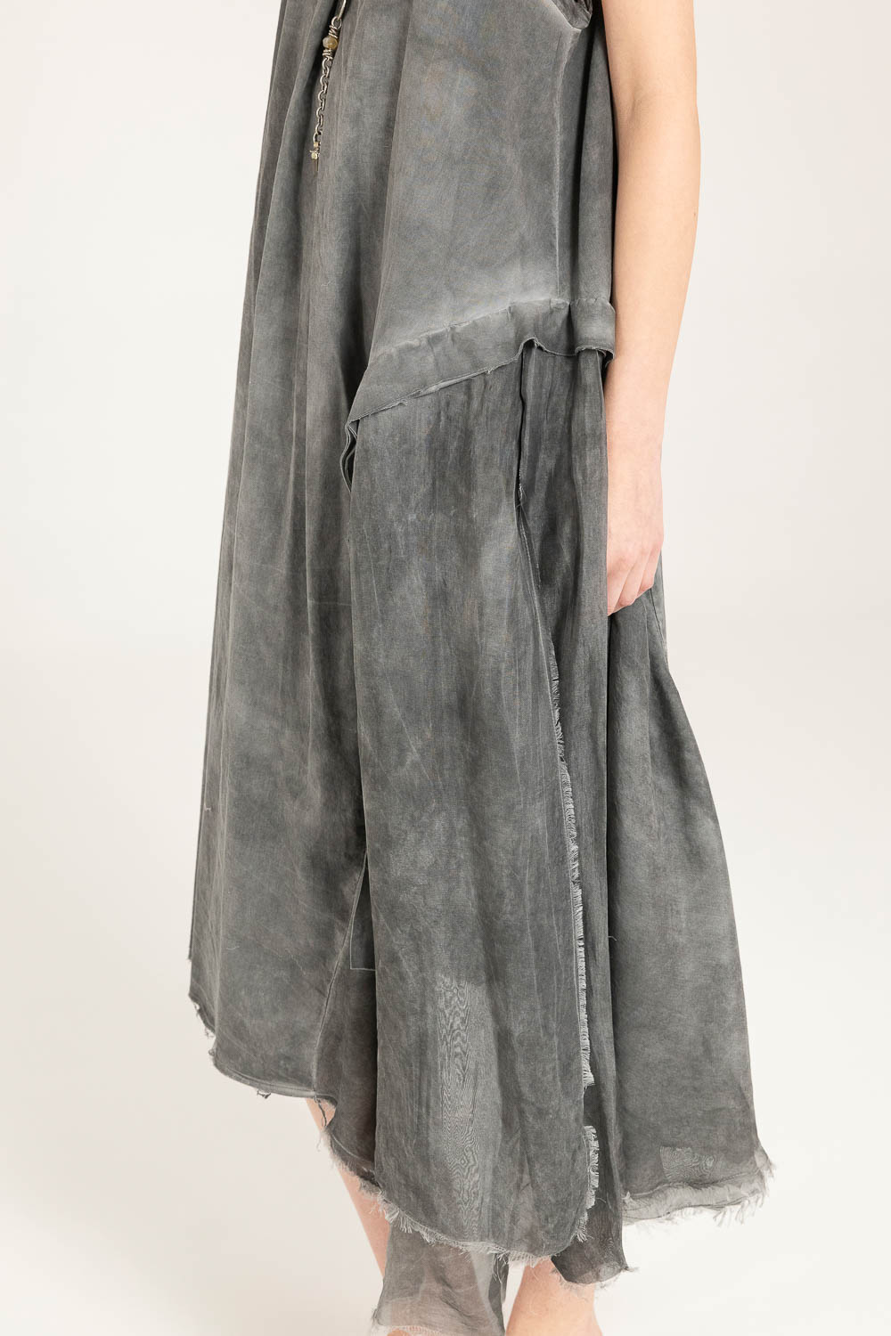 Sanctamuerte Abiti Sottoveste Kleid Baumwolle