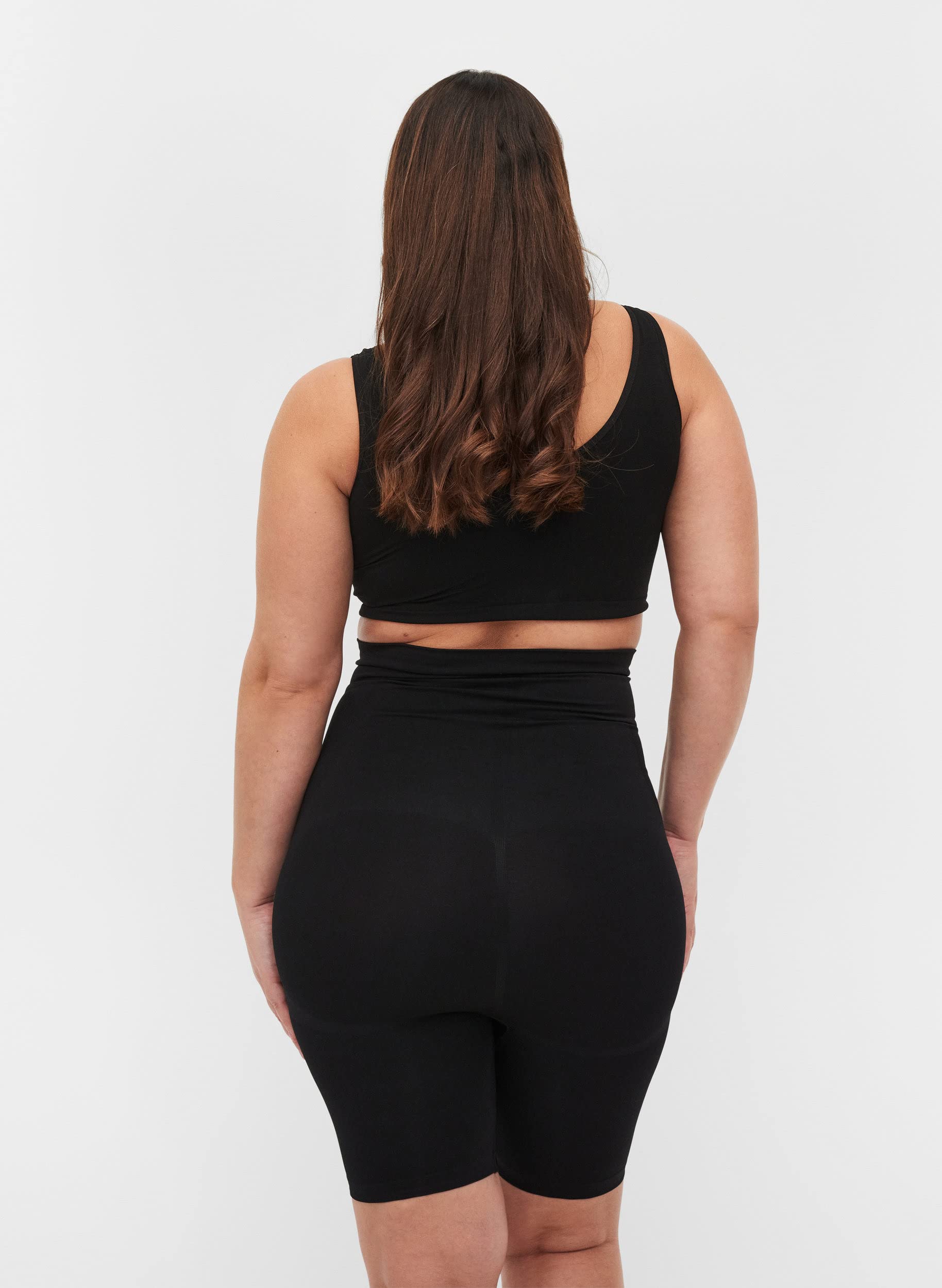 Zizzi Shapewear Shorts Schwarz Shapinghose nahtlos formend