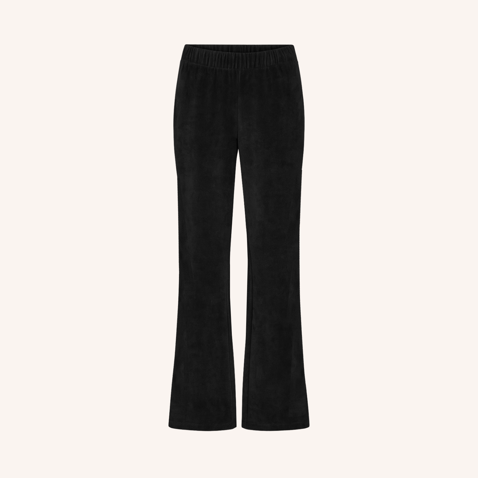 NORDLICHT Hosen Lilja Jersey Cordhose Schwarz Bio
