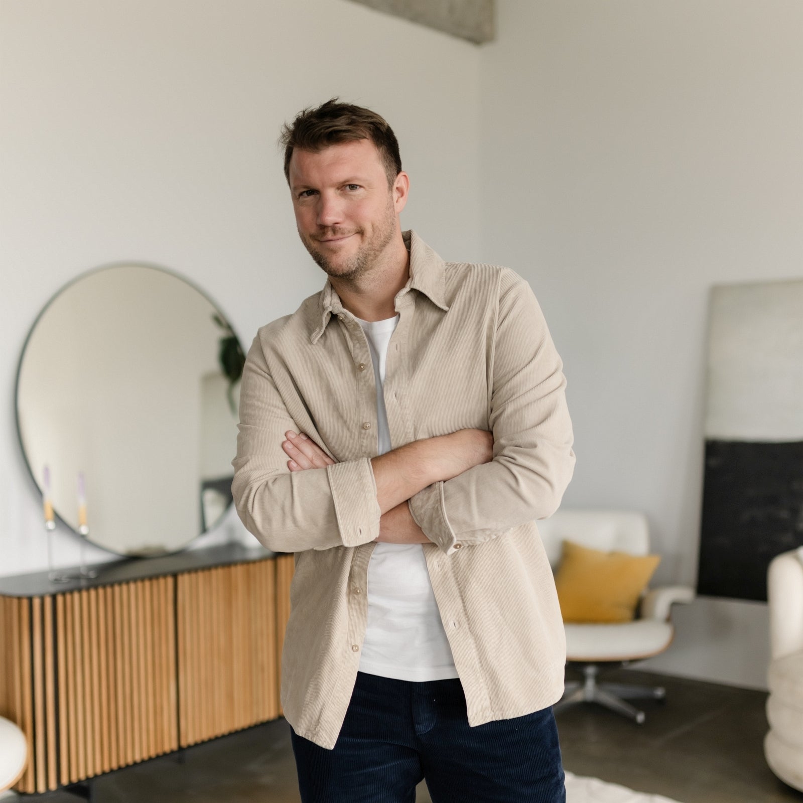 Nordlicht Emil Cord Hemd Herren aus Bio-Baumwolle