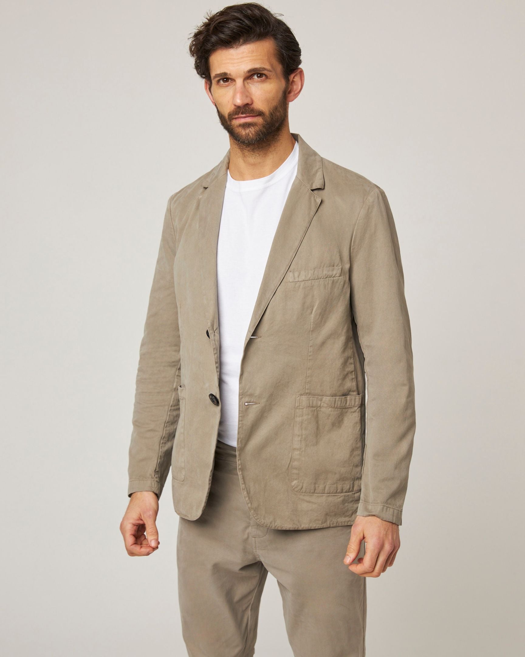Peregrine Belmont Blazer Navy Baumwolle