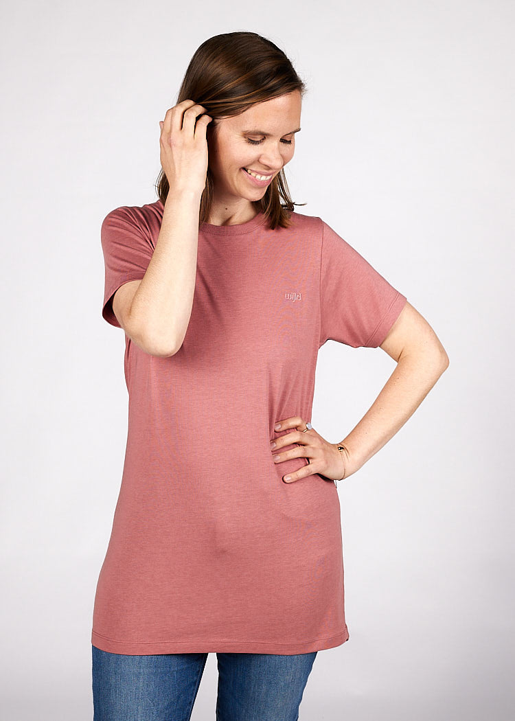 Wijld WoodShirt Lang Rosewood Longsleeve Slim