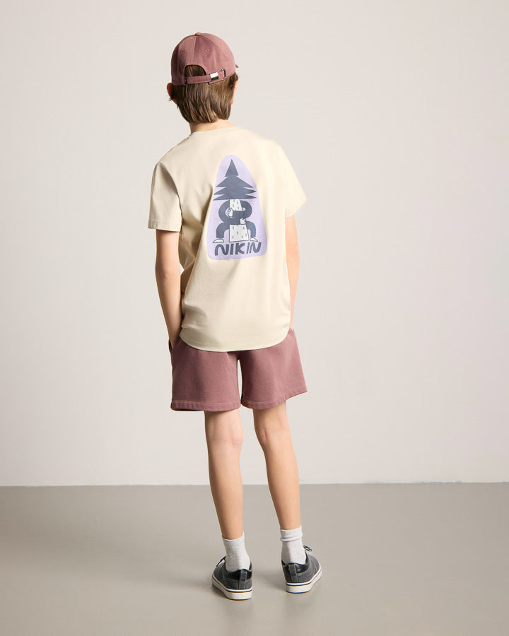 NIKIN TreeShirt Anniversary Kinder T-Shirt Pumice Bio