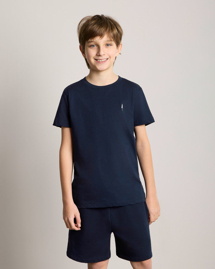 NIKIN TreeShirt Kids T-Shirt Dark Navy Bio-Baumwolle GOTS