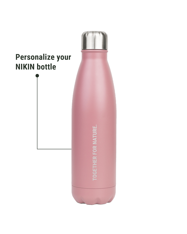 NIKIN TreeBottle Trinkflasche Astrodust 500ml mit Gravur