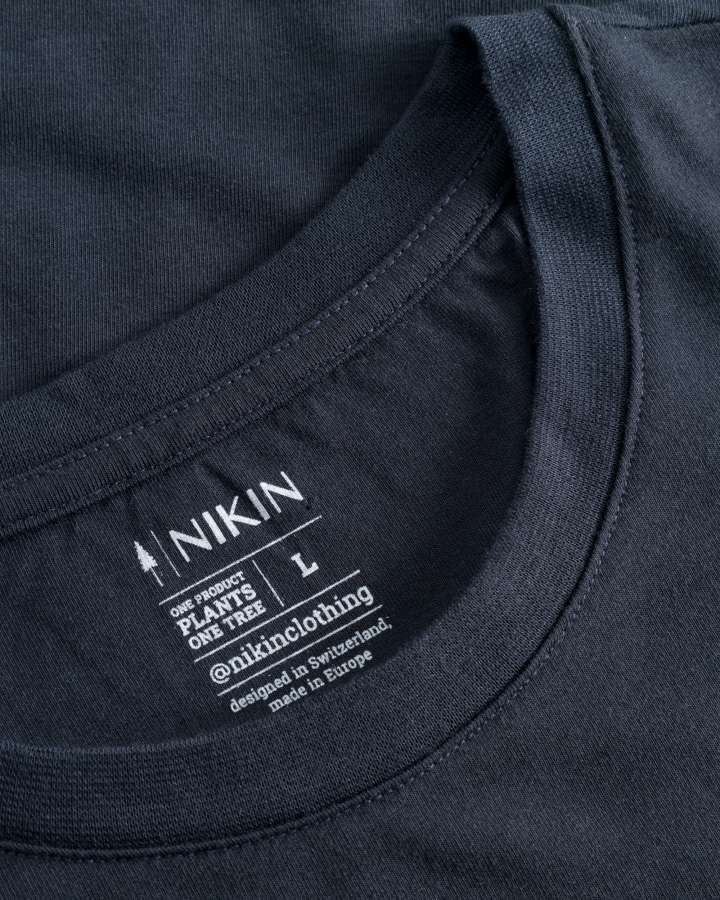 NIKIN TreeShirt Circular T-Shirt Dark Navy naNea