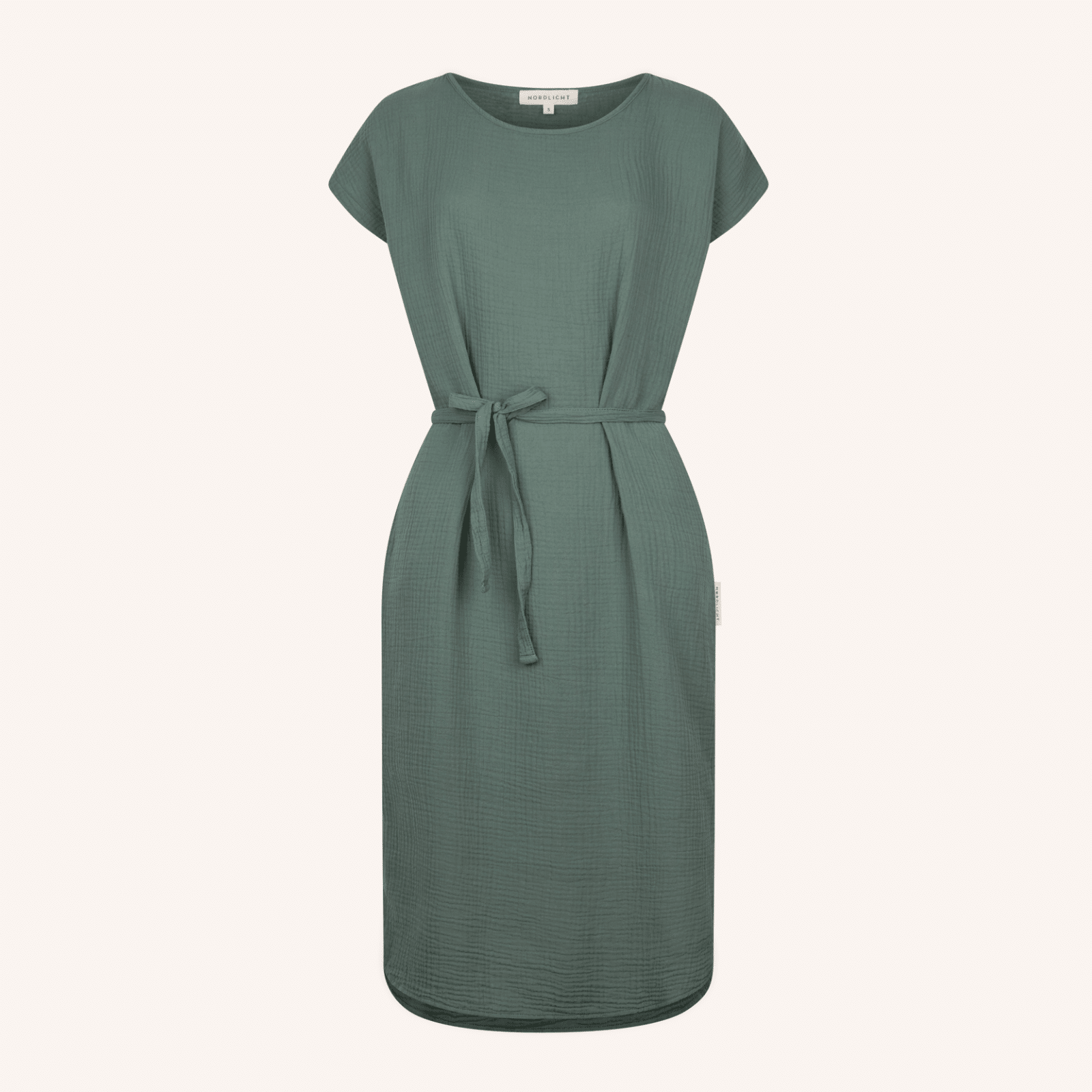 Nordlicht Elin Musselin Kleid Bio-Baumwolle M Lässig