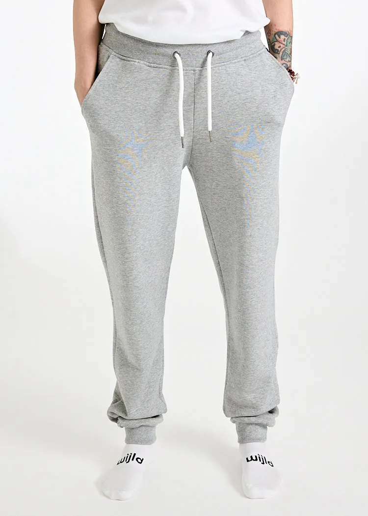 Wijld Mara Jogginghose Lyocell Gray Melange Damen