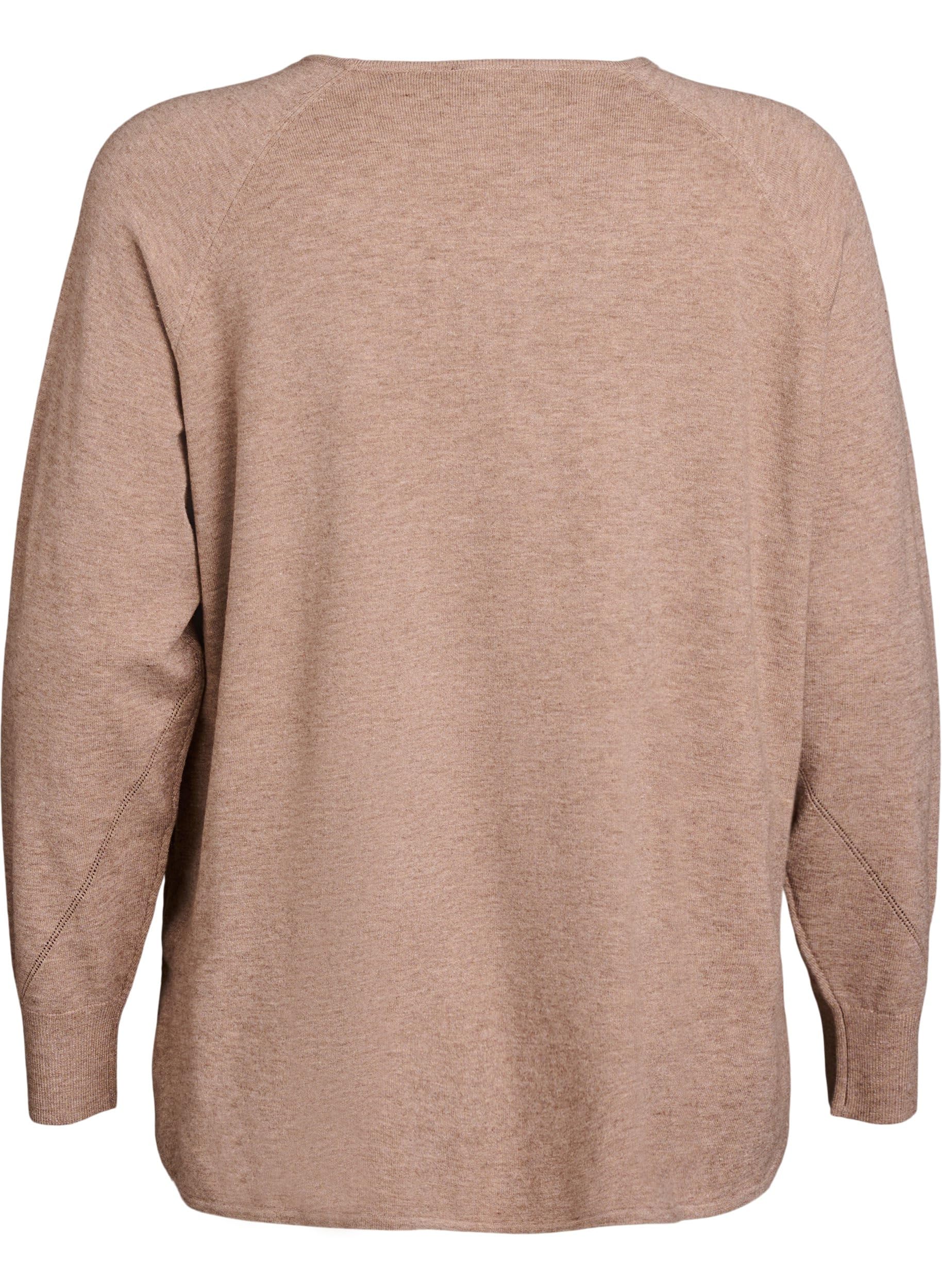 Zizzi Cardigans Strickpullover Große Größen 42-60 Rippstrick