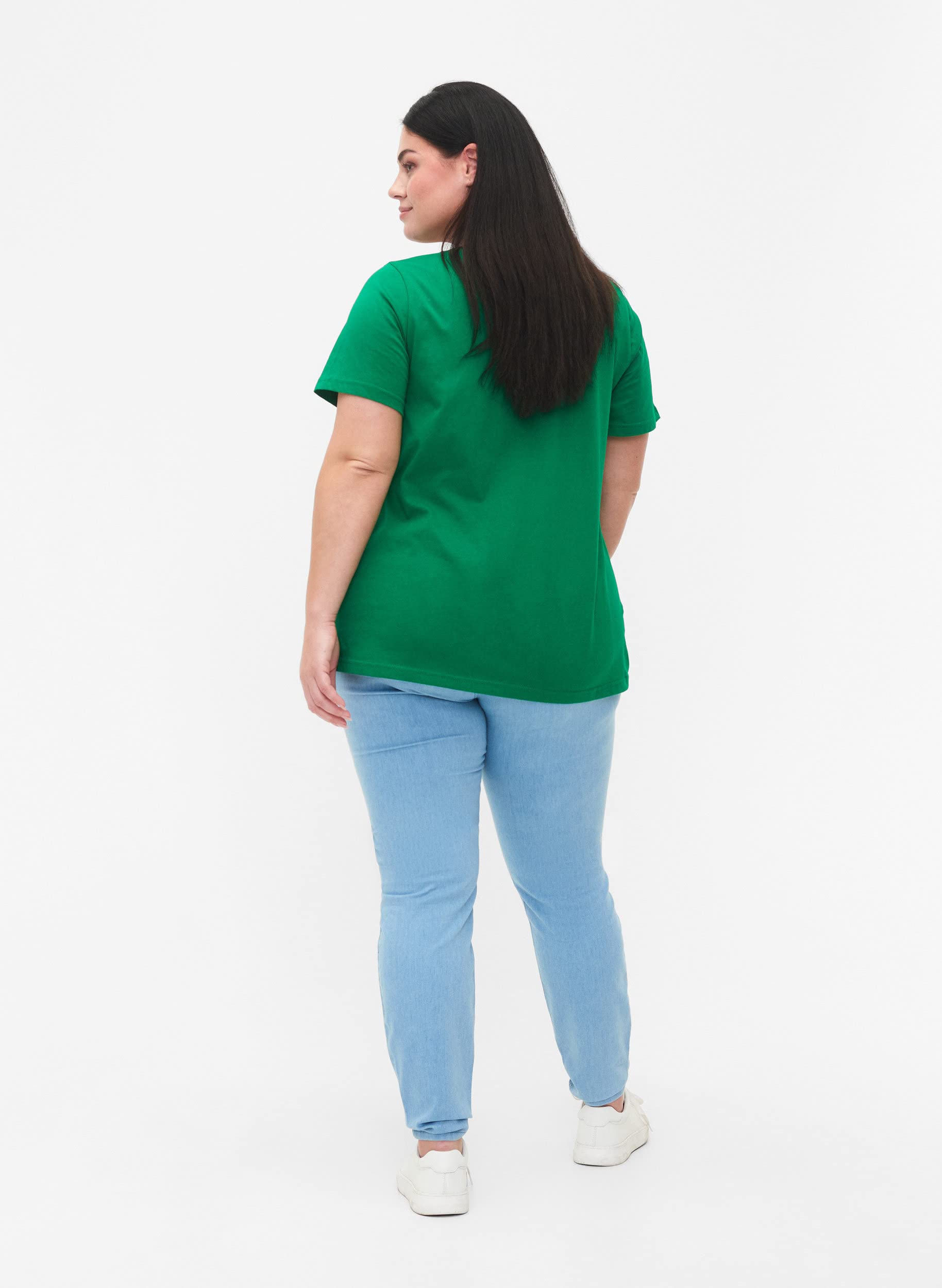 Zizzi Jeggings Tight Fit Stretch Baumwollmix Große Größen