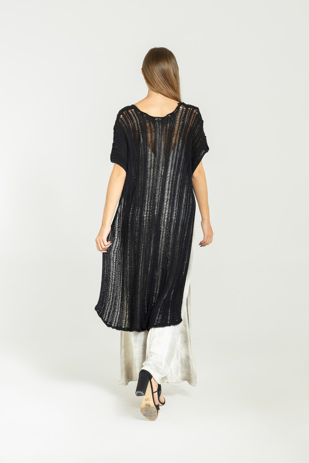 Sanctamuerte Maglieria Maglia Strickpullover Baumwolle V