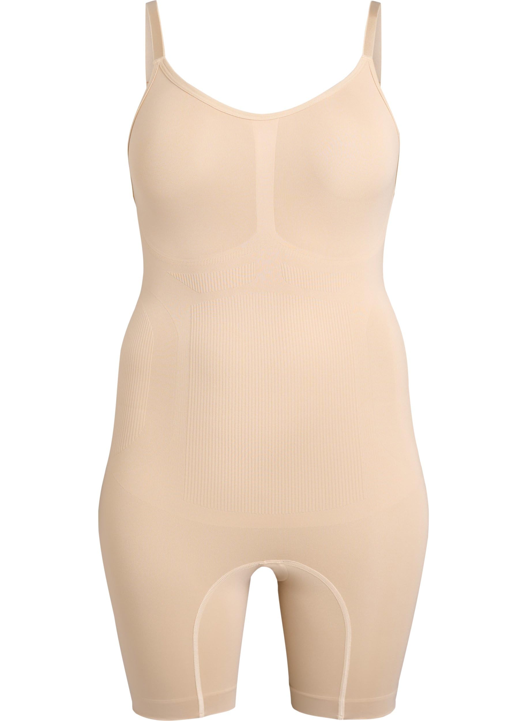 Zizzi Devoted Shape-Body Shapewear Bodysuit Schwarz