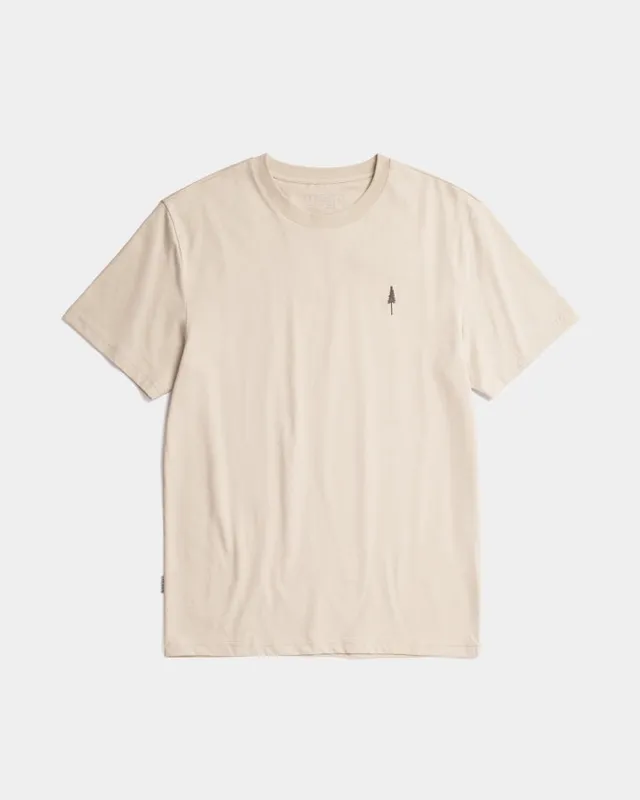 NIKIN TreeShirt T-Shirt Pumice Beige Bio-Baumwolle