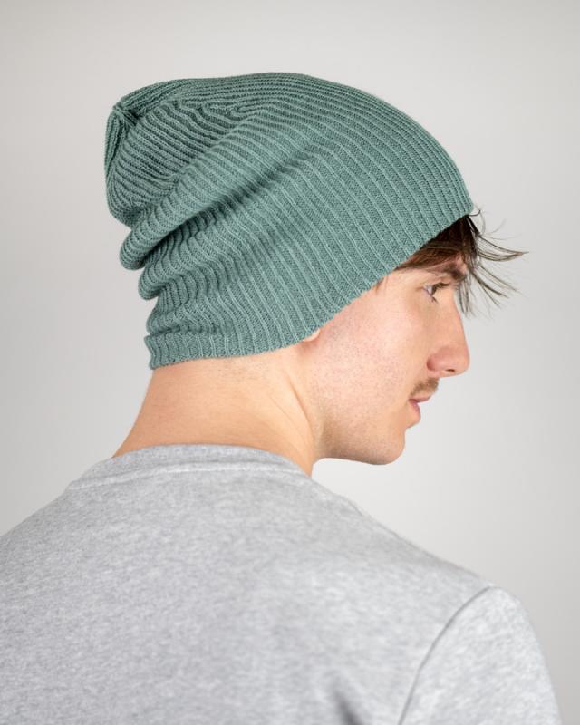 NIKIN Treeanie Ribbed Mütze Turquoise One Size