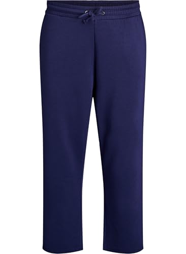 Zizzi Hose Modal Kordelzug Locker 42-44 Evening Blue
