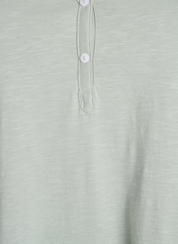 Flash by Zizzi T-Shirt V-Ausschnitt Green Milieu 42-48