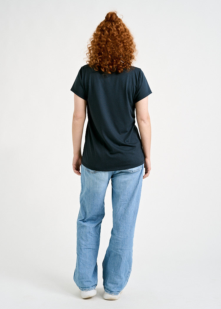 Wijld Woodshirt Lena Damen T-Shirt Landcircle Print