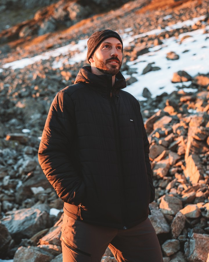 NIKIN TreeJacket Insulated Jacke Schwarz Recycelt Herren