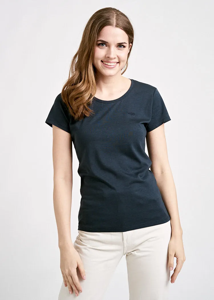 Wijld Sarah Damen T-Shirt Carbon Grau Holz