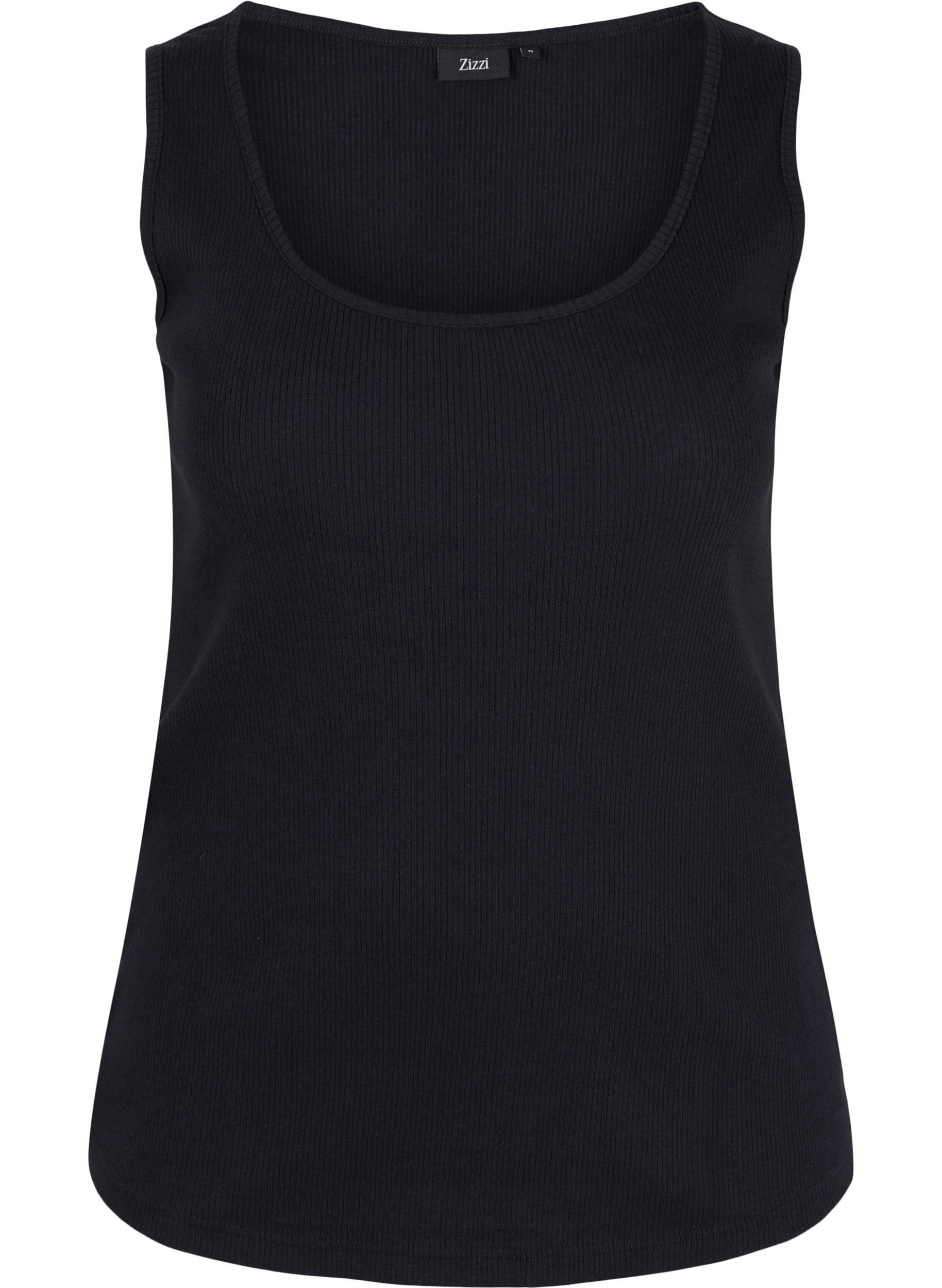 Zizzi T-Shirts Tops 2er-Pack Baumwolltops Ripp