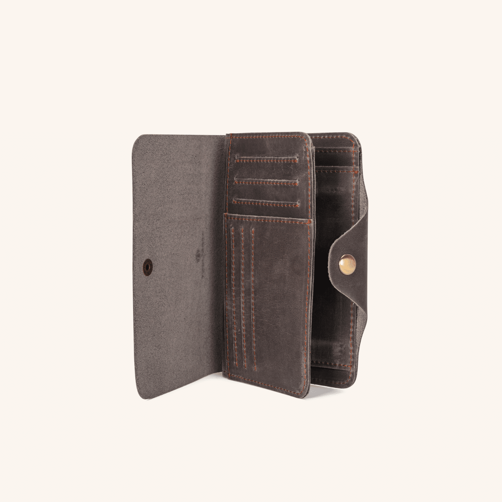 NORDLICHT Accessoires Geldbeutel Jenne Grau Echtleder