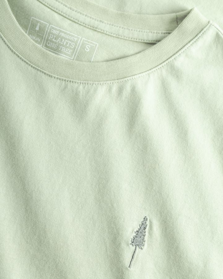 NIKIN TreeShirt Women T-Shirt Cool Matcha Bio-Baumwolle
